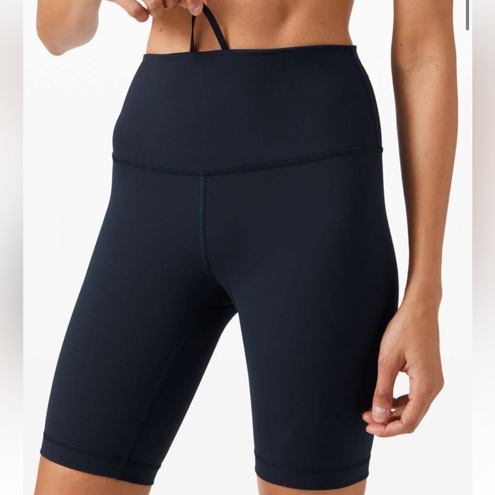 NWT Lululemon Wunder Train High Rise Short 8" true navy blue - Picture 4 of 16